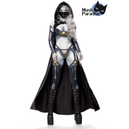 Lady Death (KOMPLETTSET) Grau/Schwarz von Mask Paradise | Fesselliebe.de