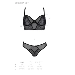 ♥ Eco Drosera 2er Set Schwarz von Passion Eco Collection ♥