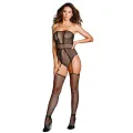 ♥ Bodystocking Dr0355 Schwarz von Dreamgirl ♥
