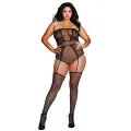 ♥ Bodystocking Dr0355 Schwarz von Dreamgirl ♥
