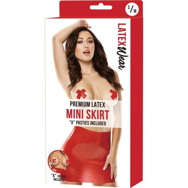 Latexminikleid - Rot von Latexwear | Fesselliebe.de
