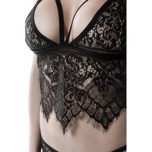 2-Teiliges Spitzen-Cami-Set 15122 von Grey Velvet | Fesselliebe.de