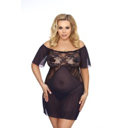 Rhiannon Chemise Schwarz von Anais Size Plus | Fesselliebe.de