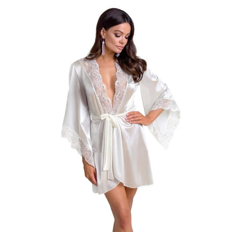 ♥ Inoe Morgenmantel & String Ecru von Casmir ♥ kaufen | Fesselliebe