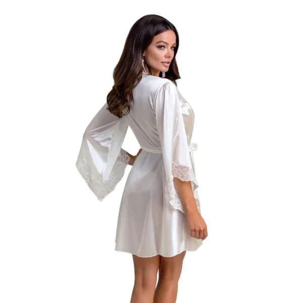 ♥ Inoe Morgenmantel & String Ecru von Casmir ♥ kaufen | Fesselliebe