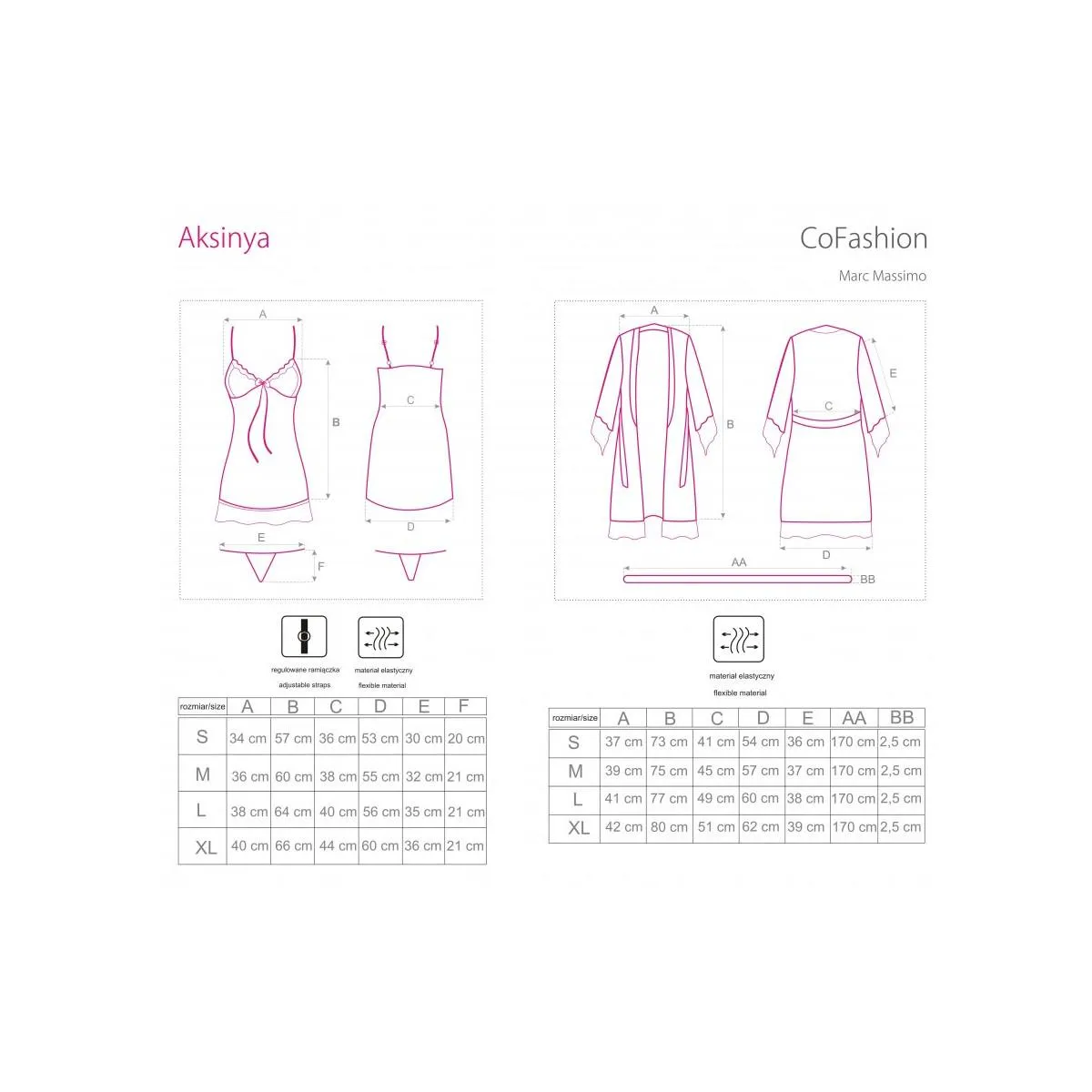 ♥ Aksinya Chemise/Morgenmantel Beige von Cofashion Lingerie ♥ kaufen | Fesselliebe