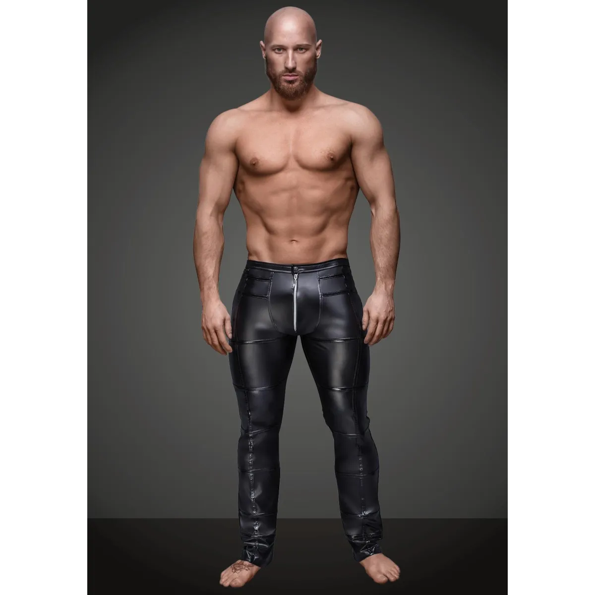 ♥ Schwarze Lange Hose H021 von Noir Handmade ♥ kaufen | Fesselliebe