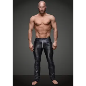 ♥ Schwarze Lange Hose H021 von Noir Handmade ♥