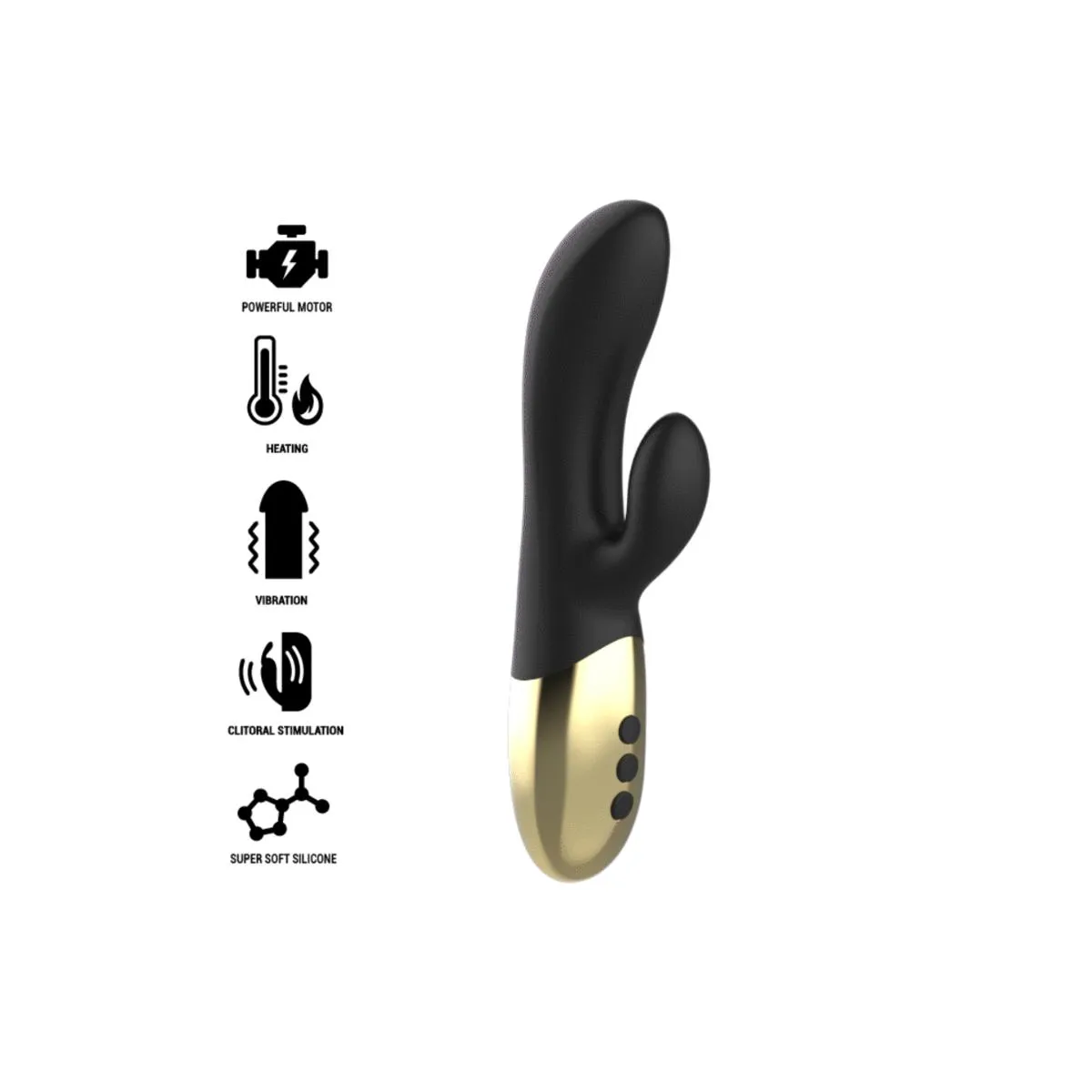 ♥ Wärmender Rabbit Vibrator von Ibiza Technology ♥ kaufen | Fesselliebe