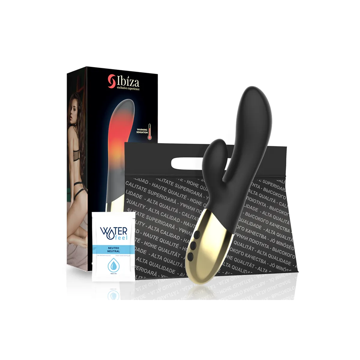 ♥ Wärmender Rabbit Vibrator von Ibiza Technology ♥ kaufen | Fesselliebe