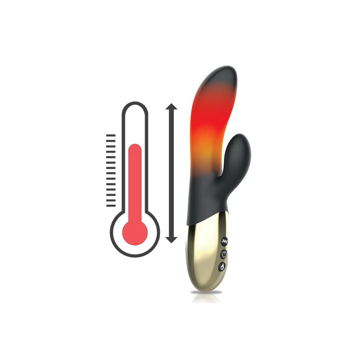 ♥ Wärmender Rabbit Vibrator von Ibiza Technology ♥ kaufen | Fesselliebe