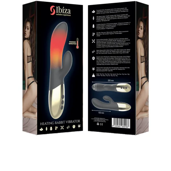 ♥ Wärmender Rabbit Vibrator von Ibiza Technology ♥ kaufen | Fesselliebe