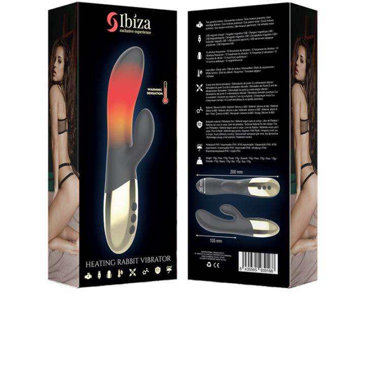 Wärmender Rabbit Vibrator von Ibiza Technology | Fesselliebe.de