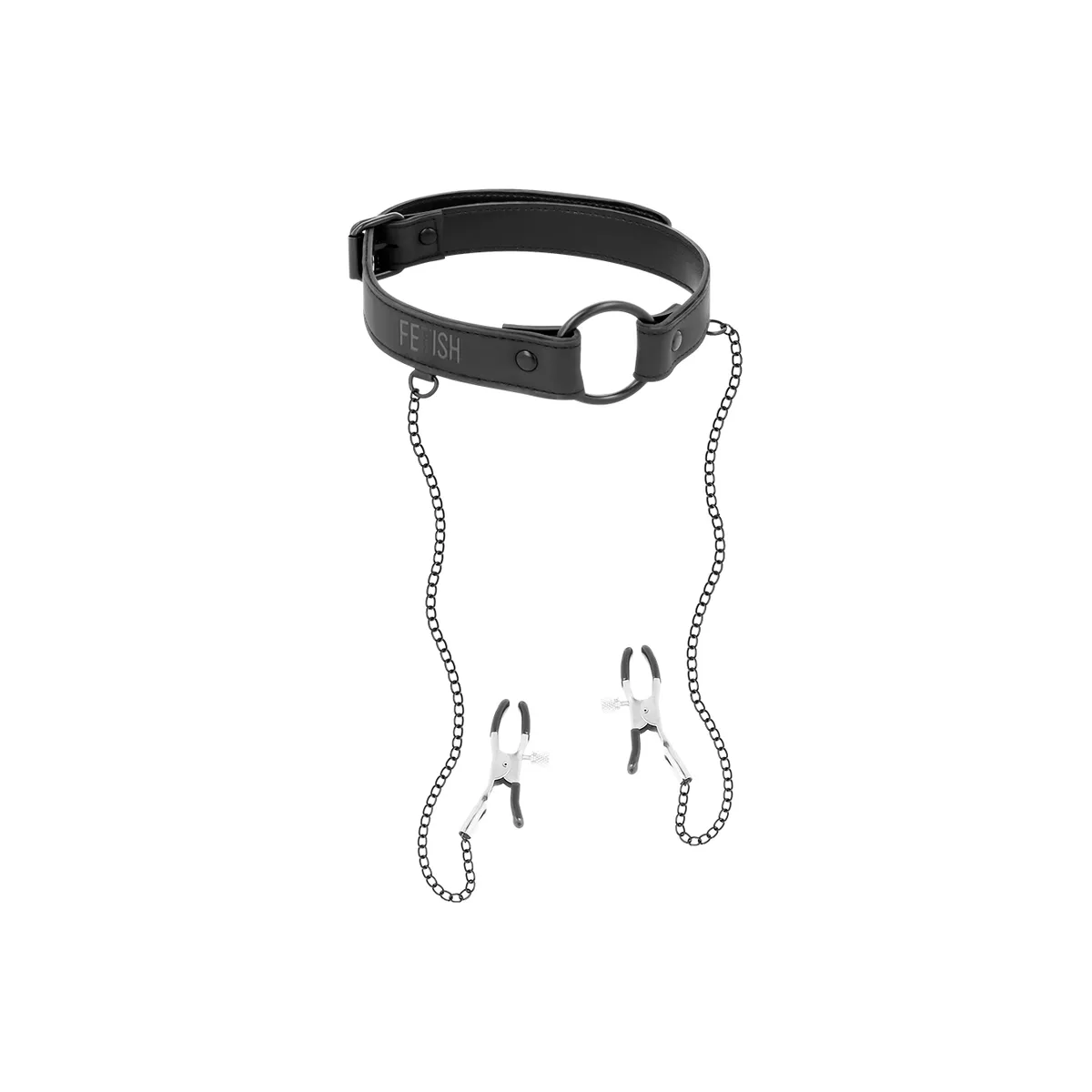 ♥ Ring Gag mit Nippelklammern von Fetish Submissive Bondage ♥ kaufen | Fesselliebe