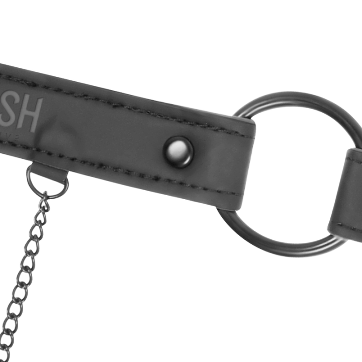 Ring Gag mit Nippelklammern von Fetish Submissive Bondage | Fesselliebe.de