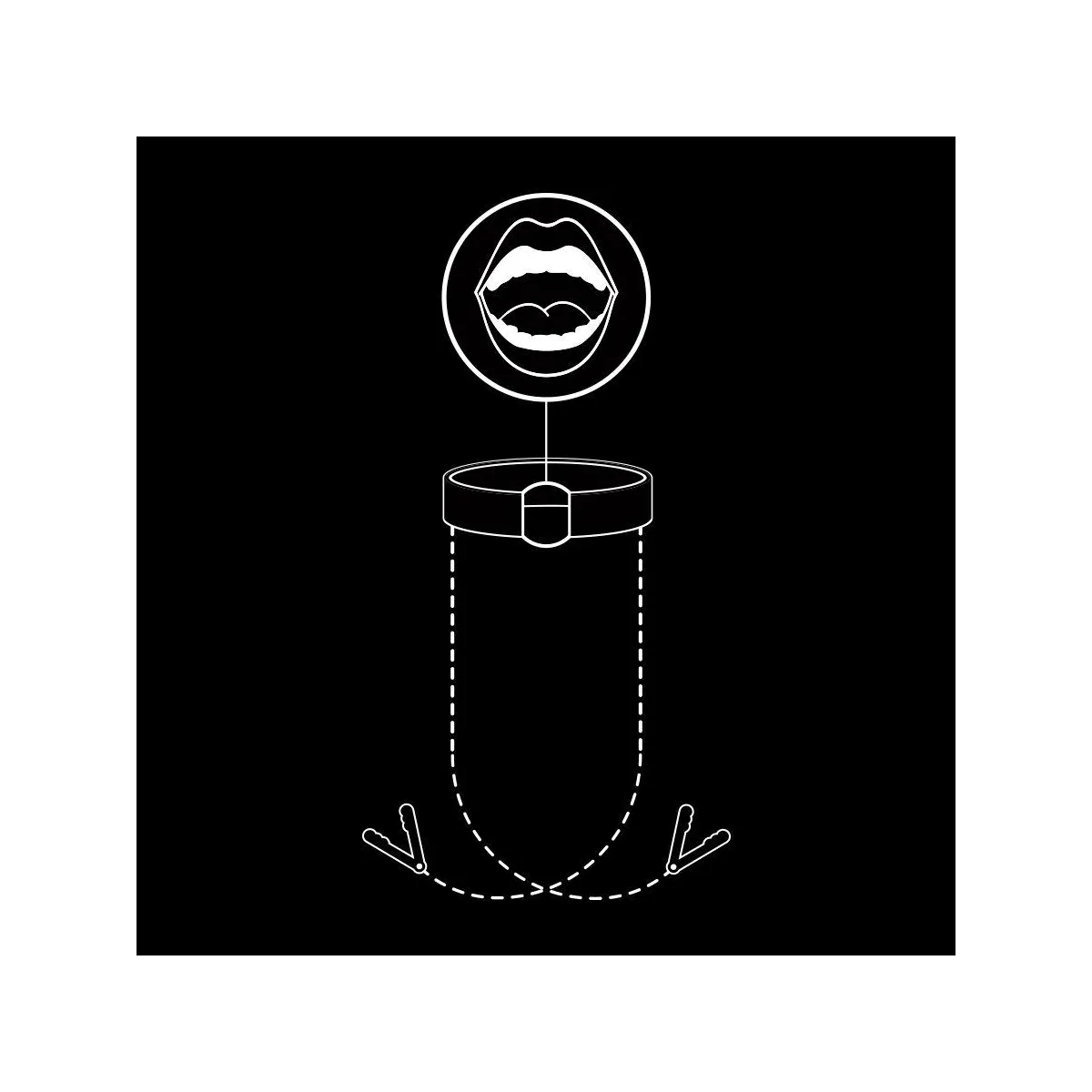 ♥ Ring Gag mit Nippelklammern von Fetish Submissive Bondage ♥ kaufen | Fesselliebe