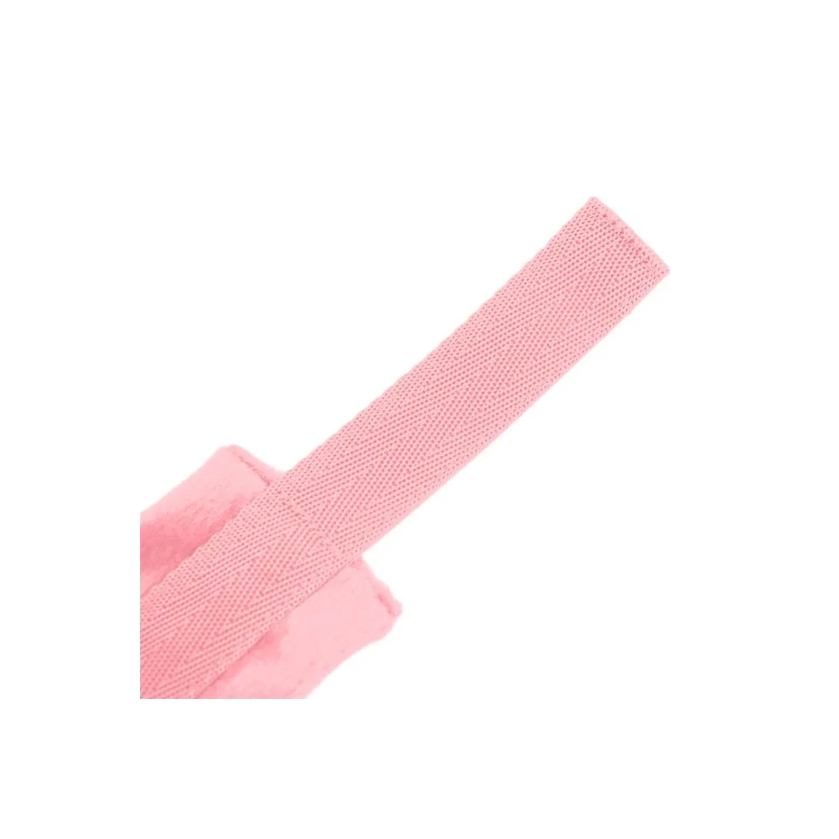 Handschellen mit Klettverschluss und langem Fell Rosa von Intoyou Bdsm Line kaufen | Fesselliebe