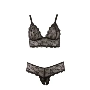 ♥ BH und Offener Ouvert G-String von Cottelli Collection ♥