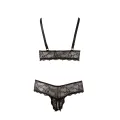 ♥ BH und Offener Ouvert G-String von Cottelli Collection ♥