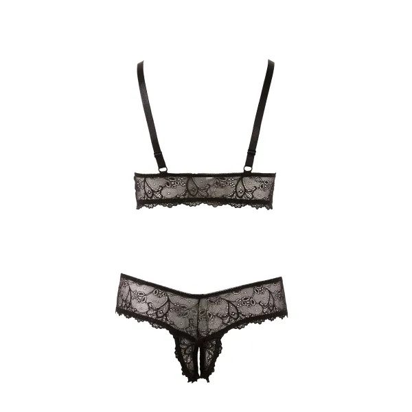 BH und Offener Ouvert G-String von Cottelli Collection | Fesselliebe.de