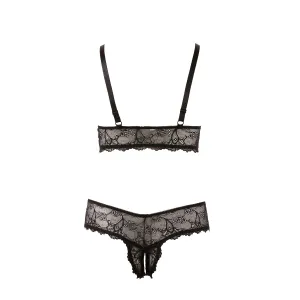 ♥ BH und Offener Ouvert G-String von Cottelli Collection ♥