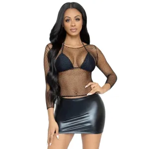 Fishnet Top - Schwarz von Leg Avenue | Fesselliebe.de