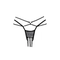 ♥ Schwarzer String Ouvert Aretusa von Anais Apparel ♥