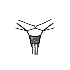 ♥ Schwarzer String Ouvert Aretusa von Anais Apparel ♥