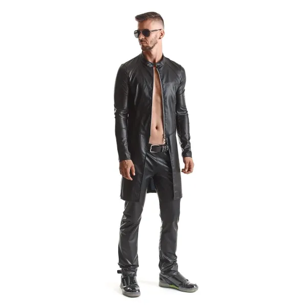 ♥ Herren Mantel Rmmario001 Schwarz von Regnes Fetish Planet ♥ kaufen | Fesselliebe