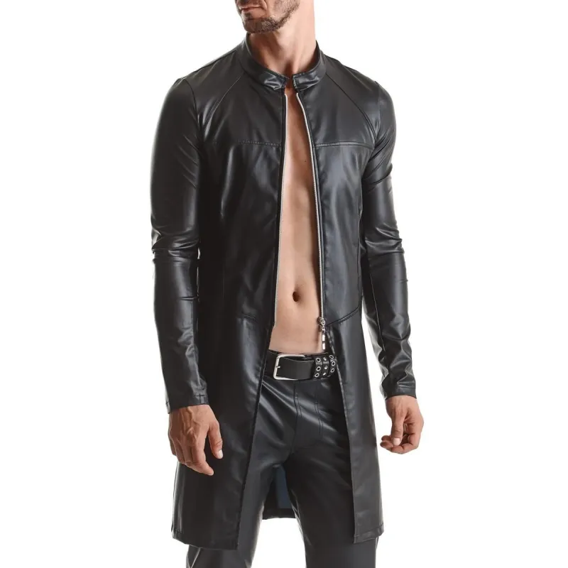 ♥ Herren Mantel Rmmario001 Schwarz von Regnes Fetish Planet ♥ kaufen | Fesselliebe