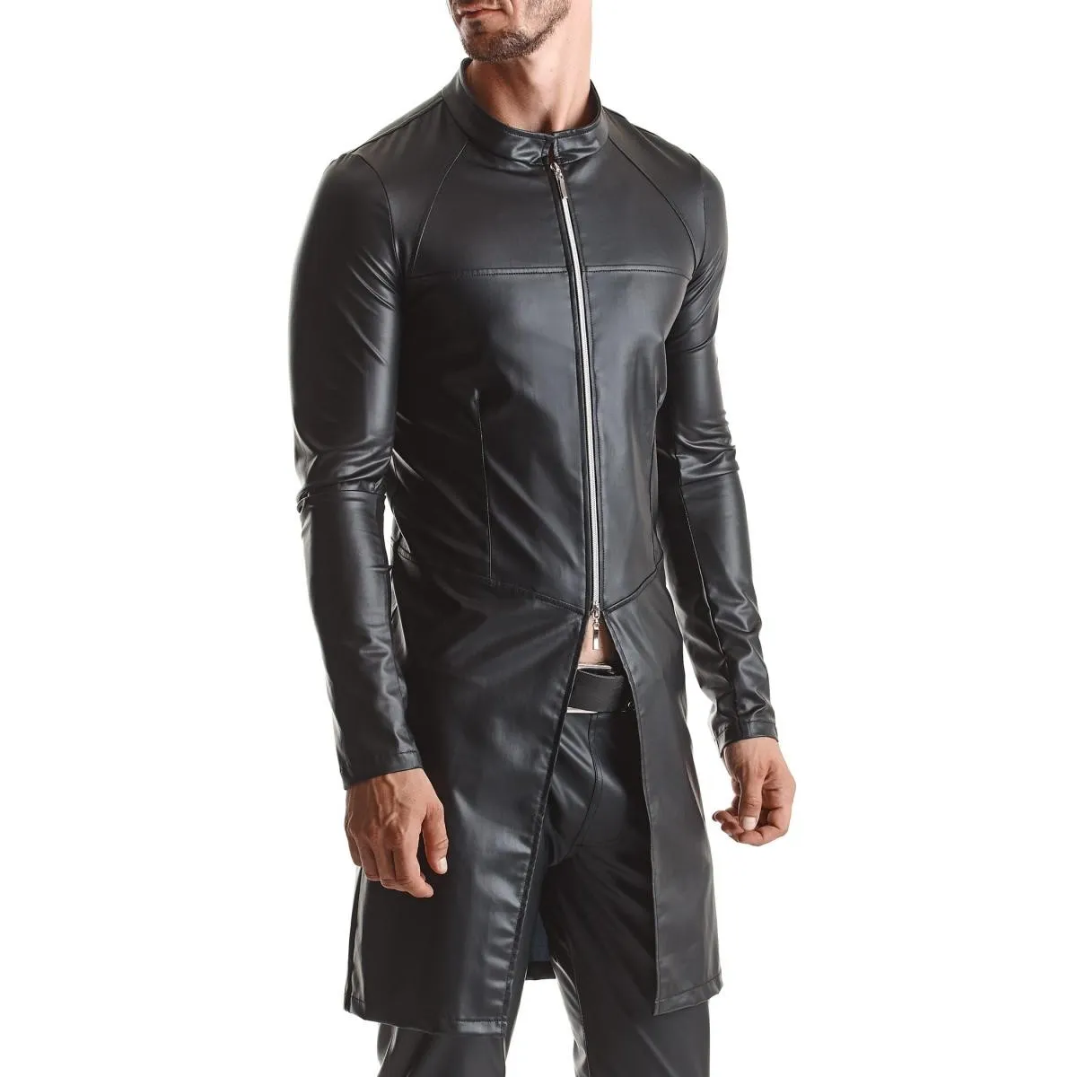 ♥ Herren Mantel Rmmario001 Schwarz von Regnes Fetish Planet ♥ kaufen | Fesselliebe