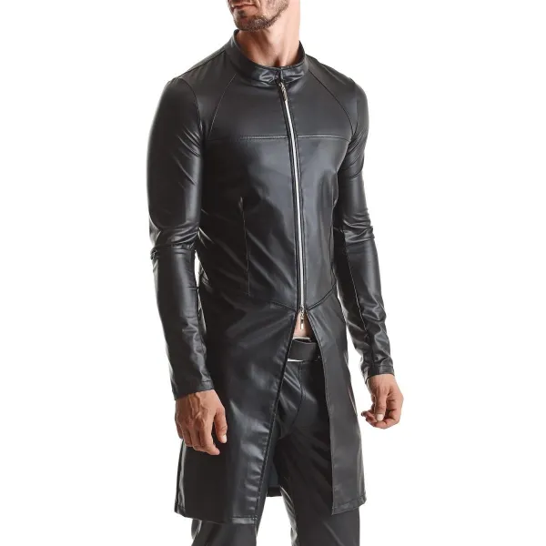 ♥ Herren Mantel Rmmario001 Schwarz von Regnes Fetish Planet ♥ kaufen | Fesselliebe