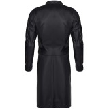 Herren Mantel Rmmario001 Schwarz von Regnes Fetish Planet | Fesselliebe.de