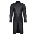 ♥ Herren Mantel Rmmario001 Schwarz von Regnes Fetish Planet ♥