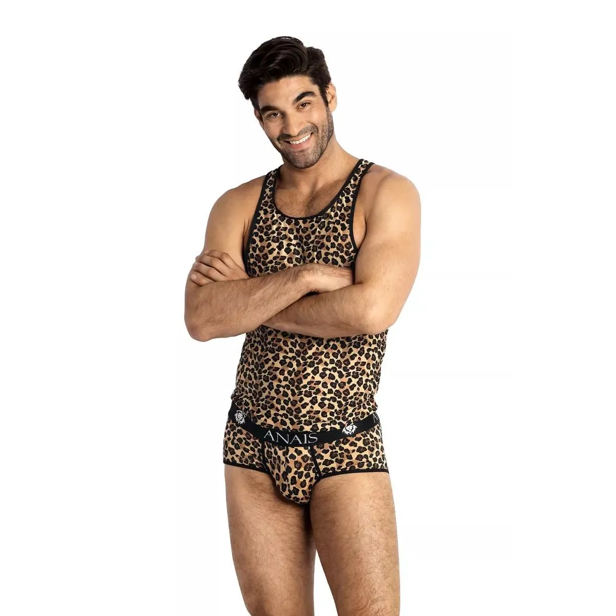 ♥ Herren Tank Top 053550 leopard von Anais for Men ♥ kaufen | Fesselliebe
