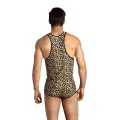 ♥ Herren Tank Top 053550 Leopard von Anais For Men ♥