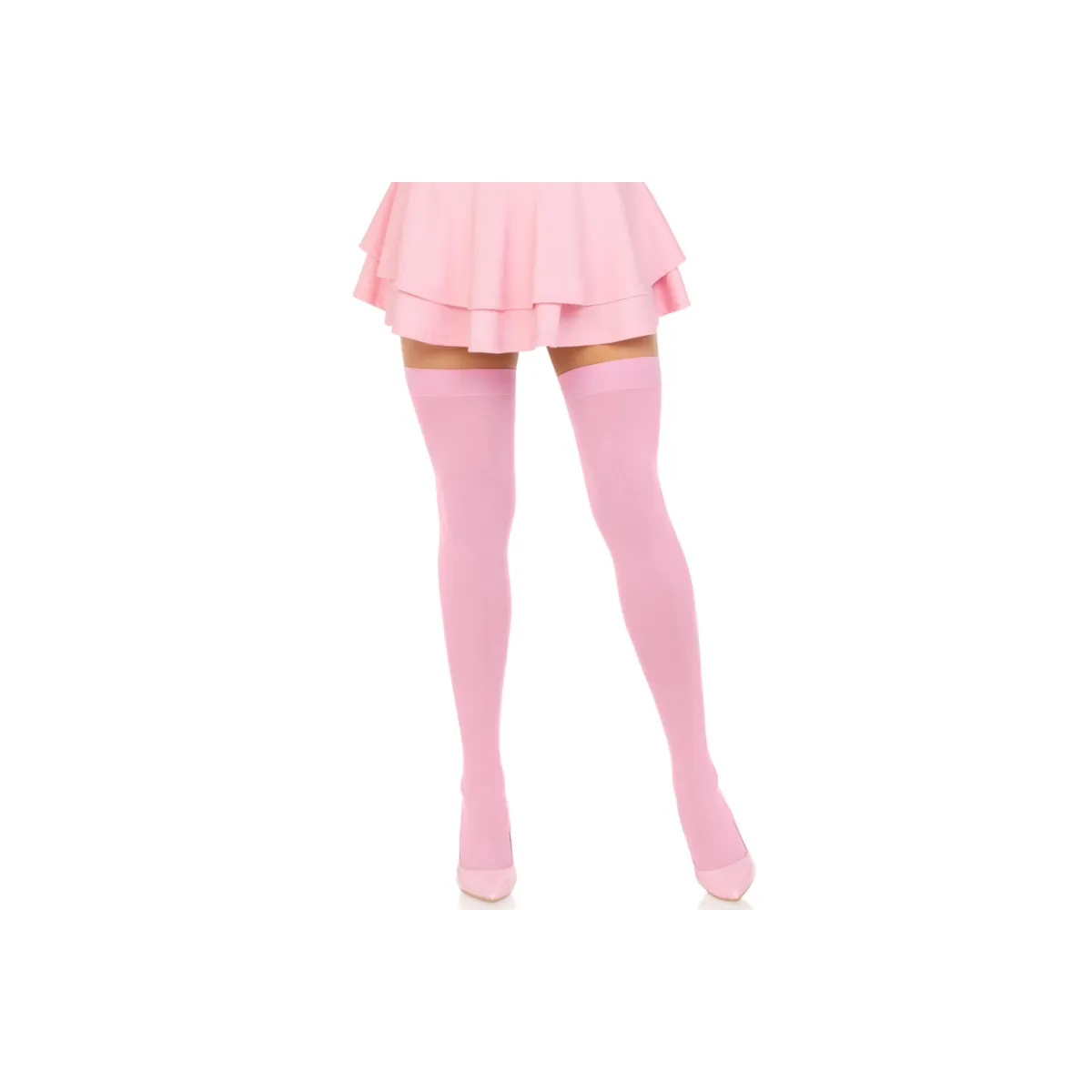 Nylon-Oberteilhöhe Rosa von Leg Avenue Hosiery kaufen | Fesselliebe