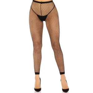 Fischnetzstrumpfhose Schwarz von Leg Avenue Hosiery kaufen | Fesselliebe