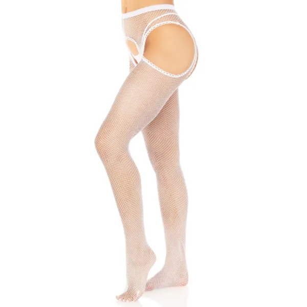 Netzstrümpfe Weiß von Leg Avenue Hosiery kaufen | Fesselliebe