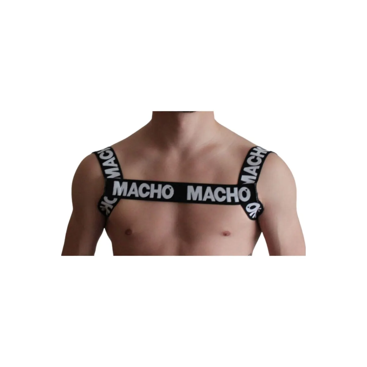 Doppeltes Schwarzes Geschirr von Macho Underwear kaufen | Fesselliebe