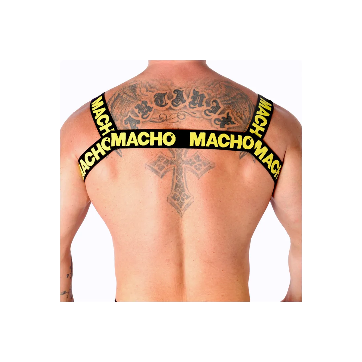 Doppelter Gelber Gurt von Macho Underwear kaufen | Fesselliebe