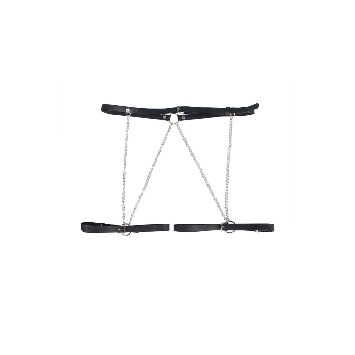 Ledergürtel Harness Schwarz One Size (S-L) von Subblime Fetish kaufen | Fesselliebe