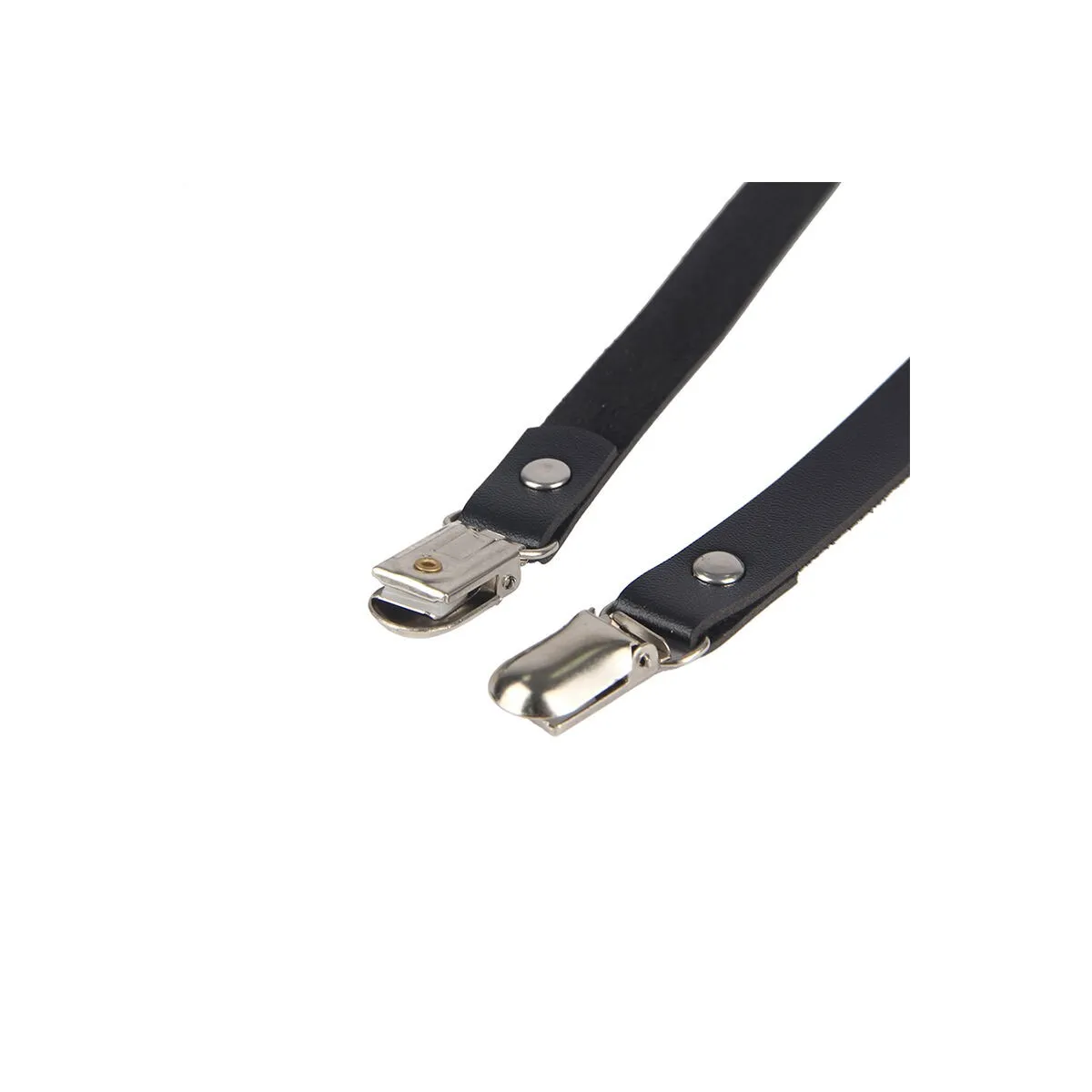 Lederketten-Beinharness Schwarz One Size (S-L) von Subblime Fetish kaufen | Fesselliebe