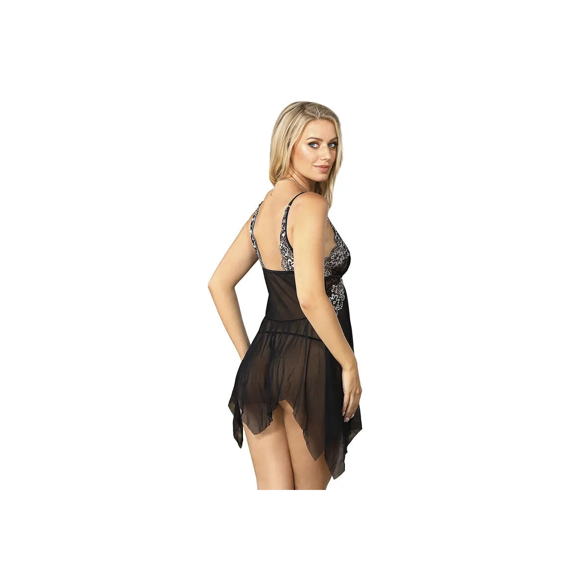 Babydoll-Stoff Tüll Brustspitze S/M von Subblime Babydolls & Peignoirs kaufen | Fesselliebe