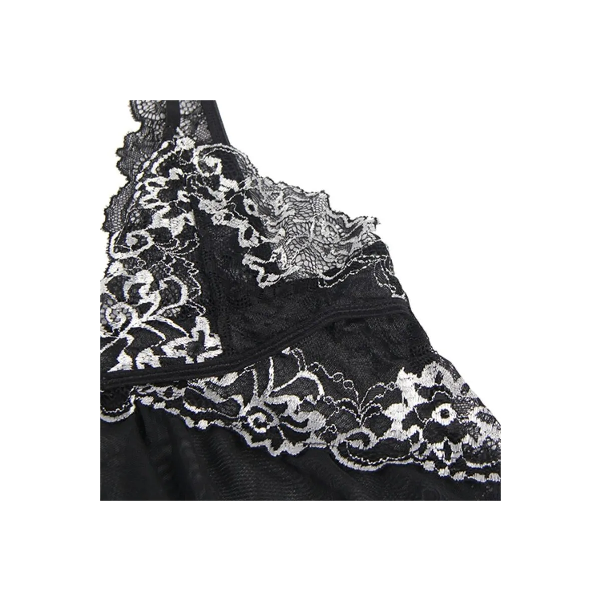 Babydoll-Stoff Tüll Brustspitze S/M von Subblime Babydolls & Peignoirs kaufen | Fesselliebe