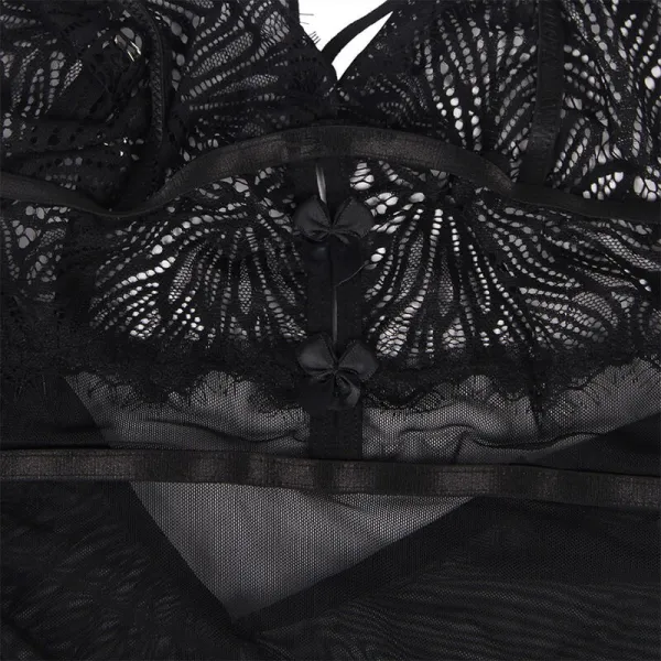 Babydoll mit Verstellbaren Spitzentrgern Schwarz S/M von Subblime Babydolls & Peignoirs kaufen | Fesselliebe