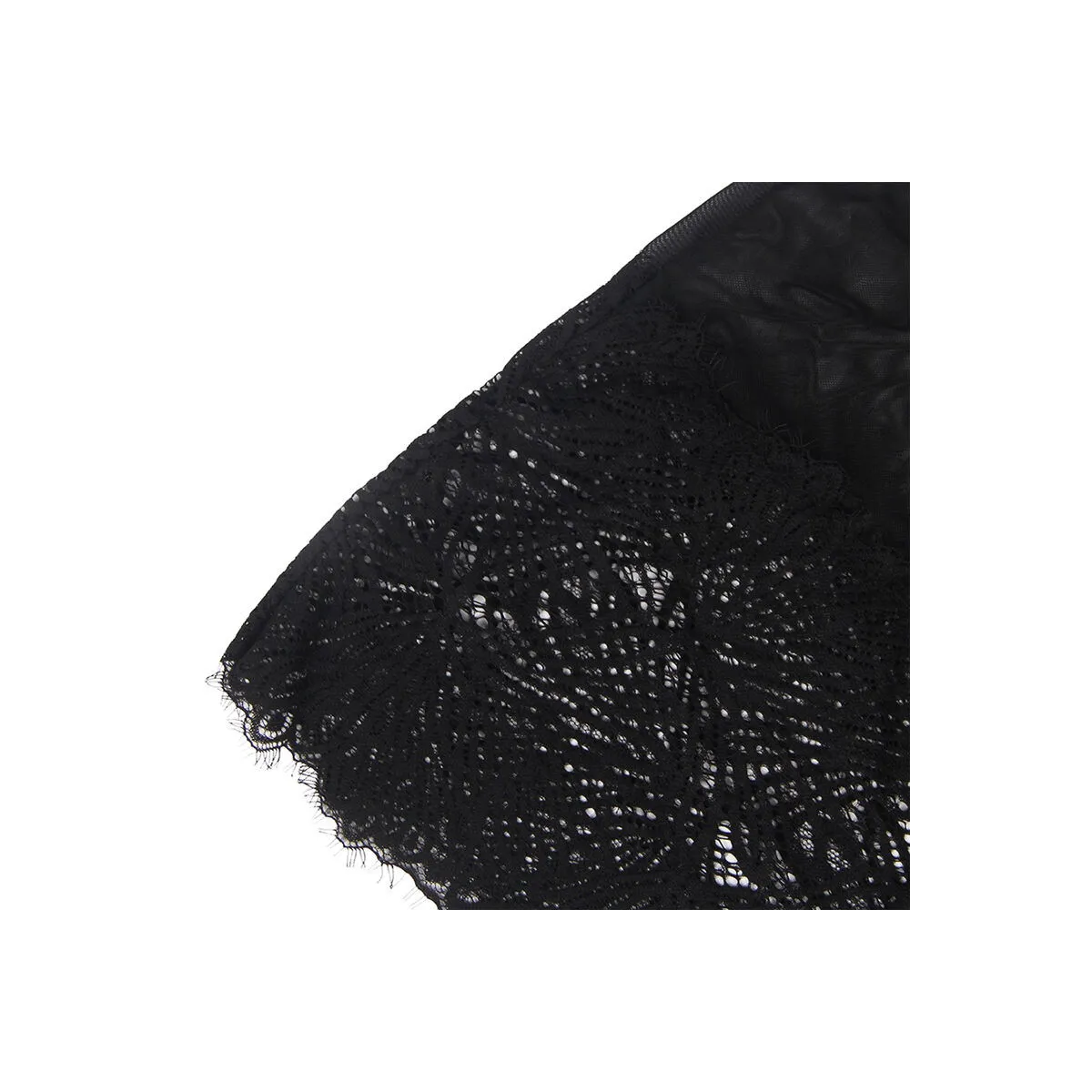 Babydoll mit Verstellbaren Spitzentrgern Schwarz S/M von Subblime Babydolls & Peignoirs kaufen | Fesselliebe