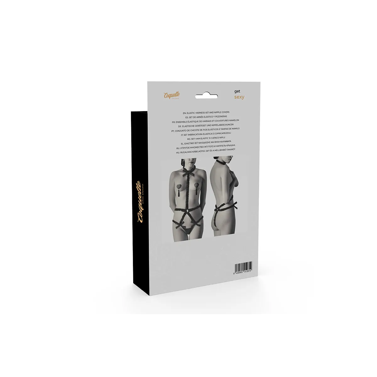 Dessous-Set mit Deluxe-Nippelabdeckungen von Coquette Accessories kaufen | Fesselliebe