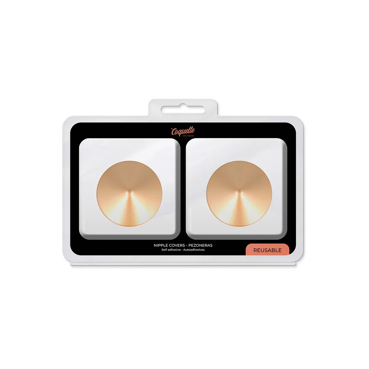 Nippelabdeckungen Goldene Kreise von Coquette Accessories kaufen | Fesselliebe