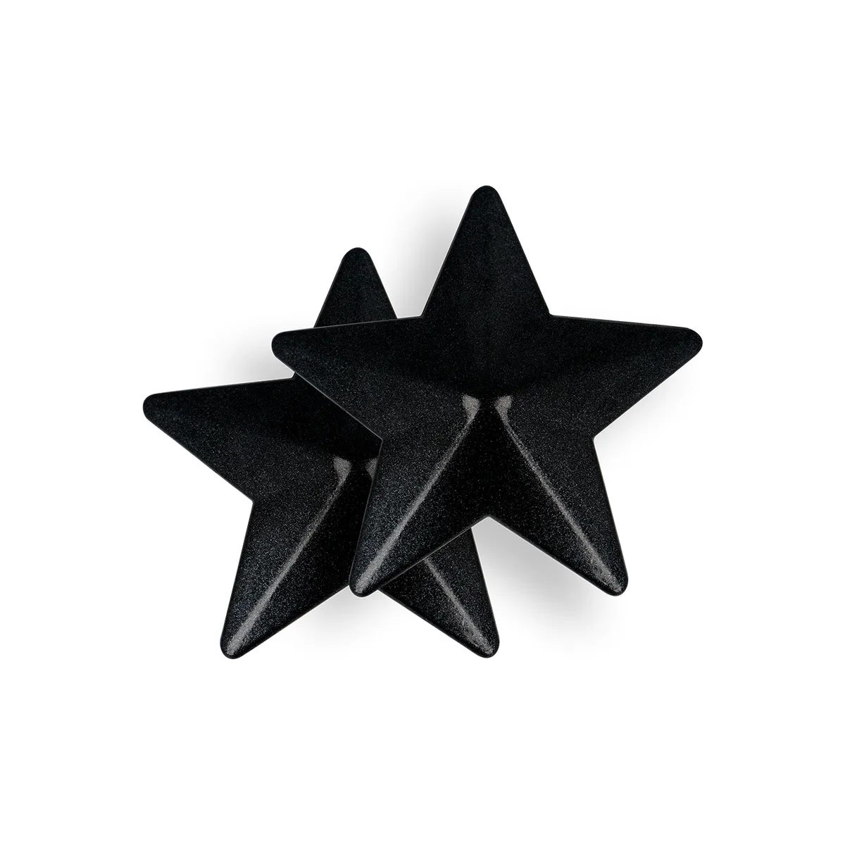 Nippelabdeckungen mit Schwarzen Sternen von Coquette Accessories kaufen | Fesselliebe